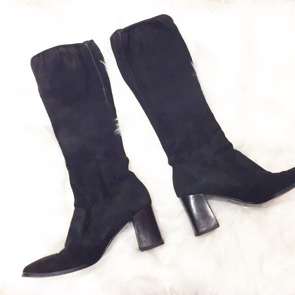 Sergio Rossi Shoes - Sergio Rossi Knee High Boots Size 7 RARE